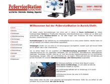 Tablet Screenshot of pcservicestation.de